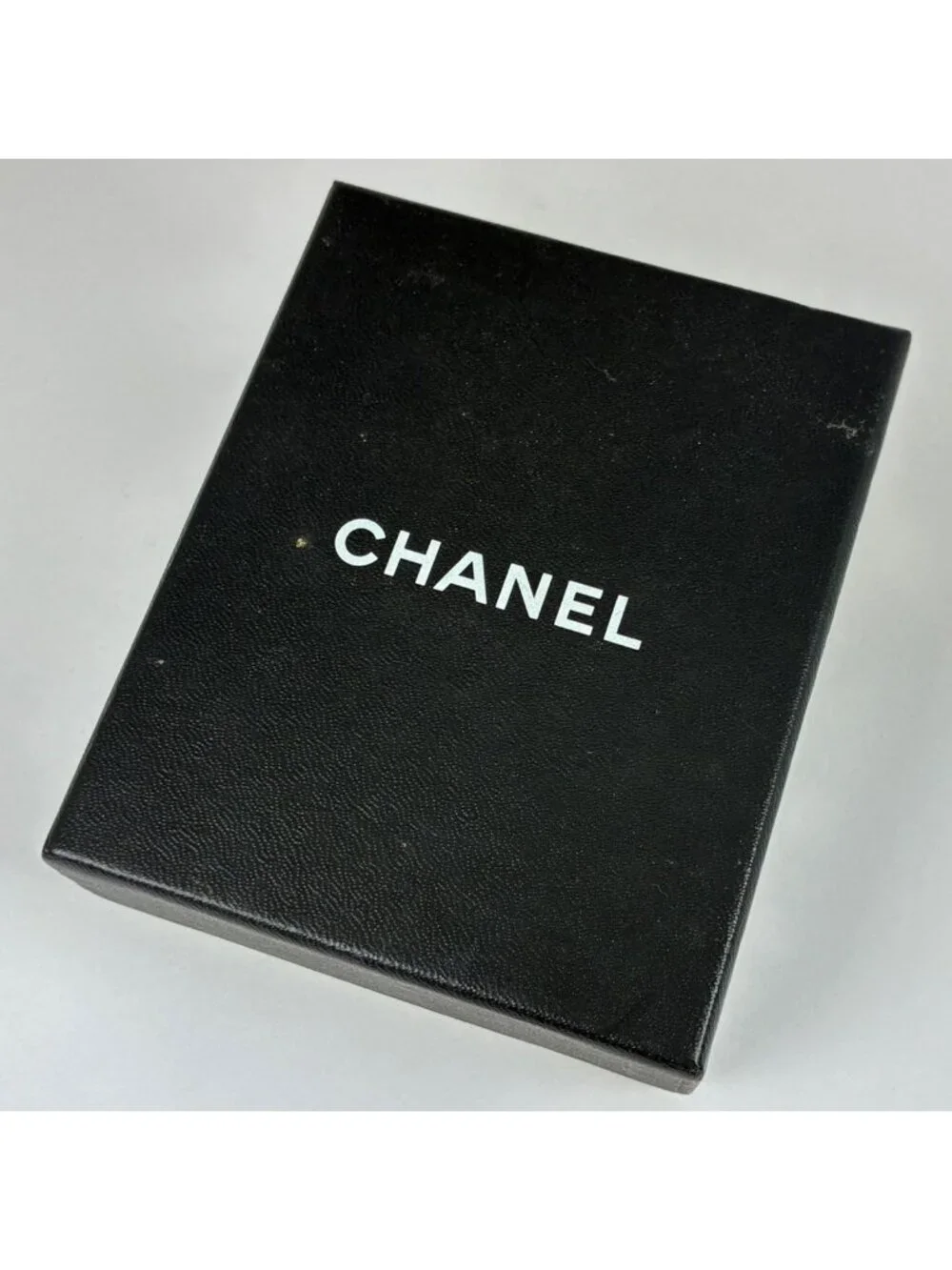 Chanel Necklace CC Logo Clover Color Stone Gold Black